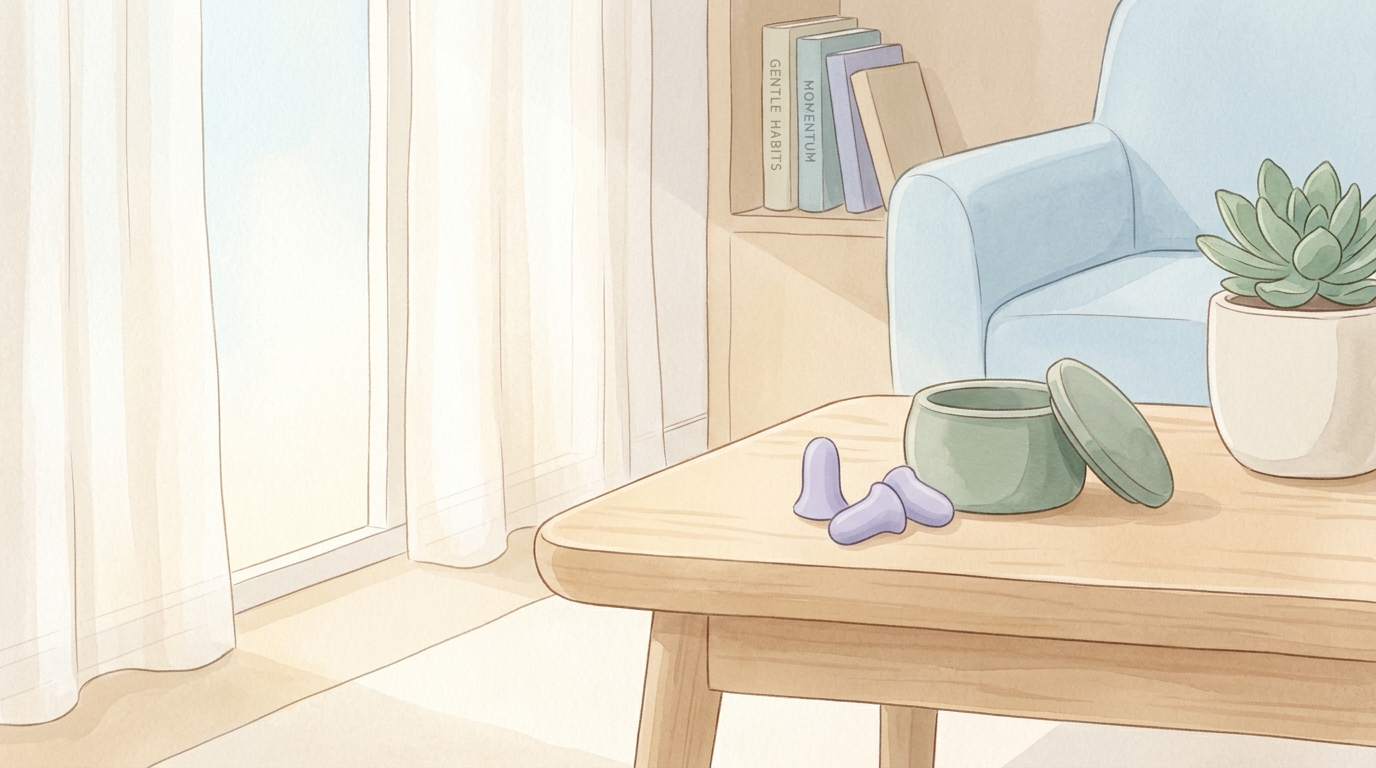 Illustration for Lowering Sensory Stress and Anxiety
