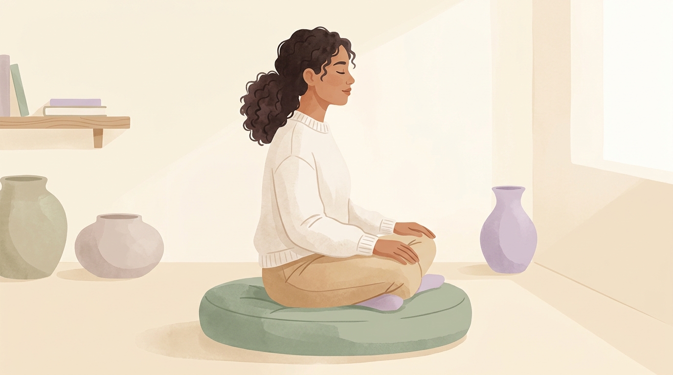 Illustration for Reset Your Body with Slow-Paced Breathing