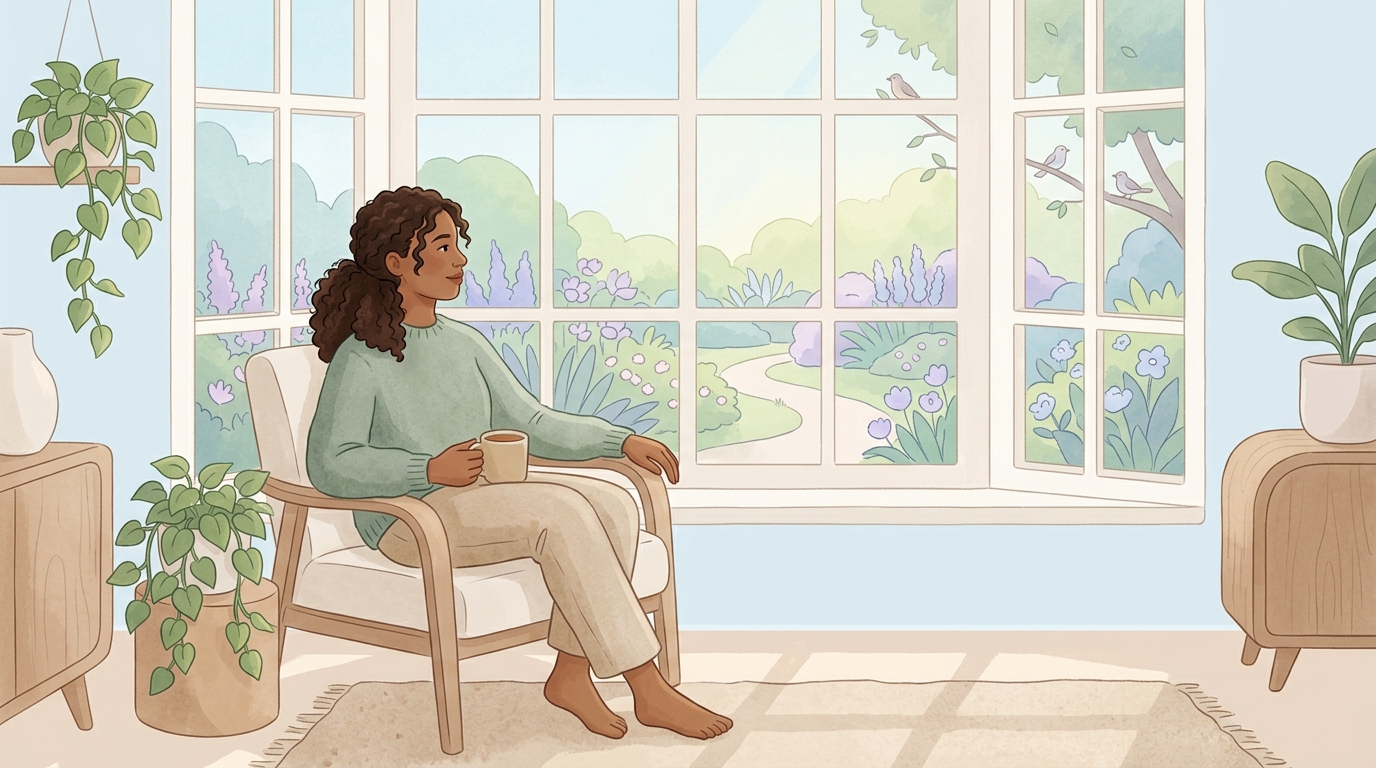 Illustration for Reset Your Focus with Calm Steps